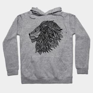 The lion loves vegan Hoodie